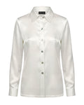 Camisa Satén Marfil