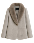 Chaqueta Paño Marfil