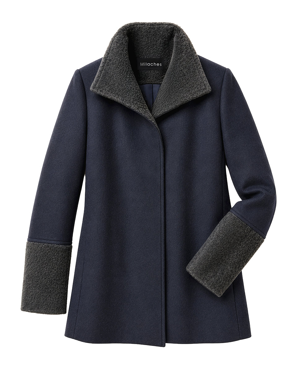 Chaqueta Paño Rizado